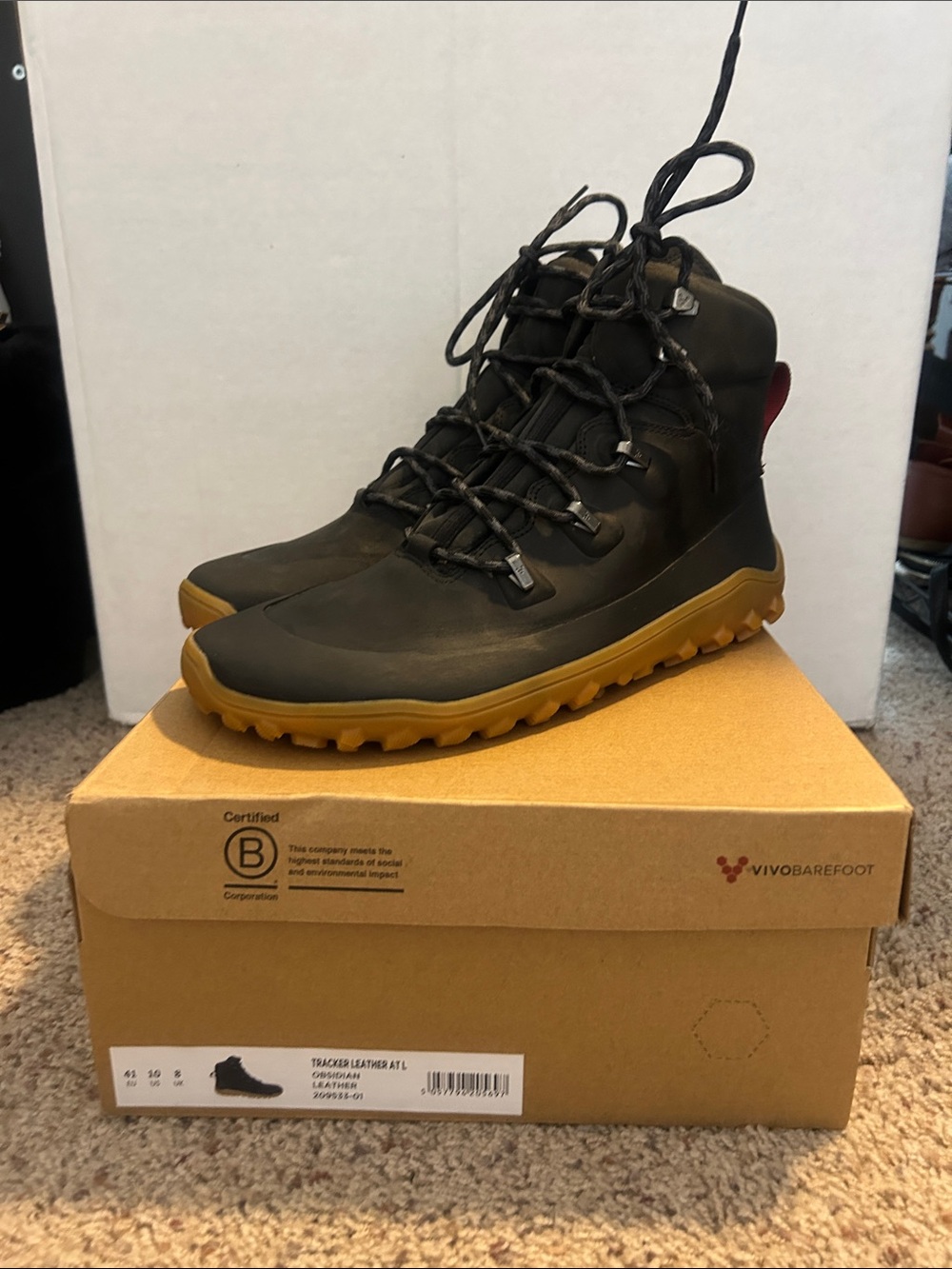 Vivo Barefoot Women's Tracker Leather AT II Size 41 NWT